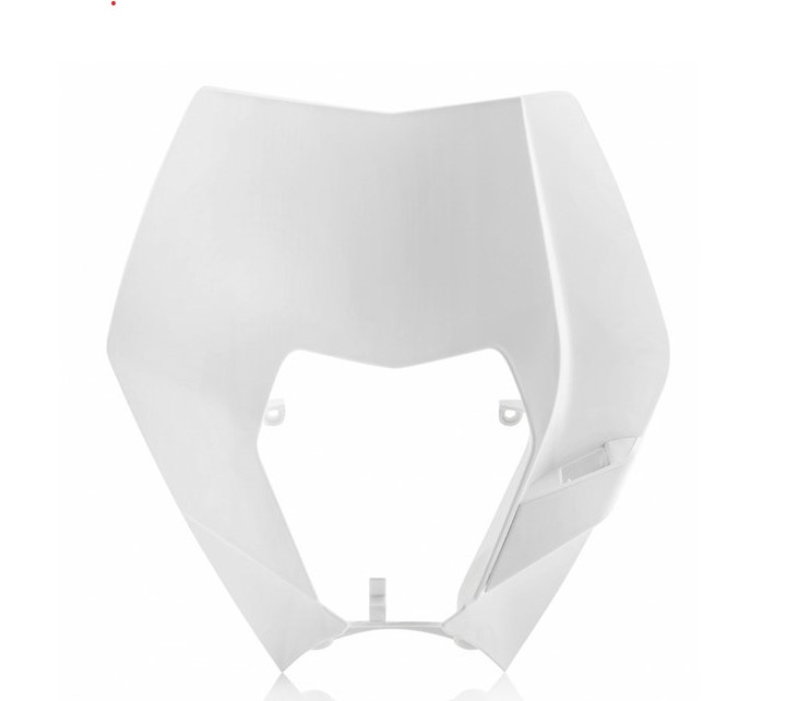 KTM EXC / EXCF 2008 - 2013 Lampenmaske Weiß KTM EXC / EXCF 2008 - 2013 Lampenmaske Weiß