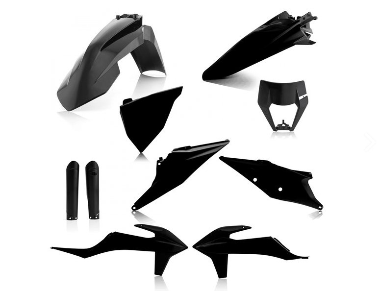 KTM EXC / EXCF 2020 - 2023 Full Kit Schwarz